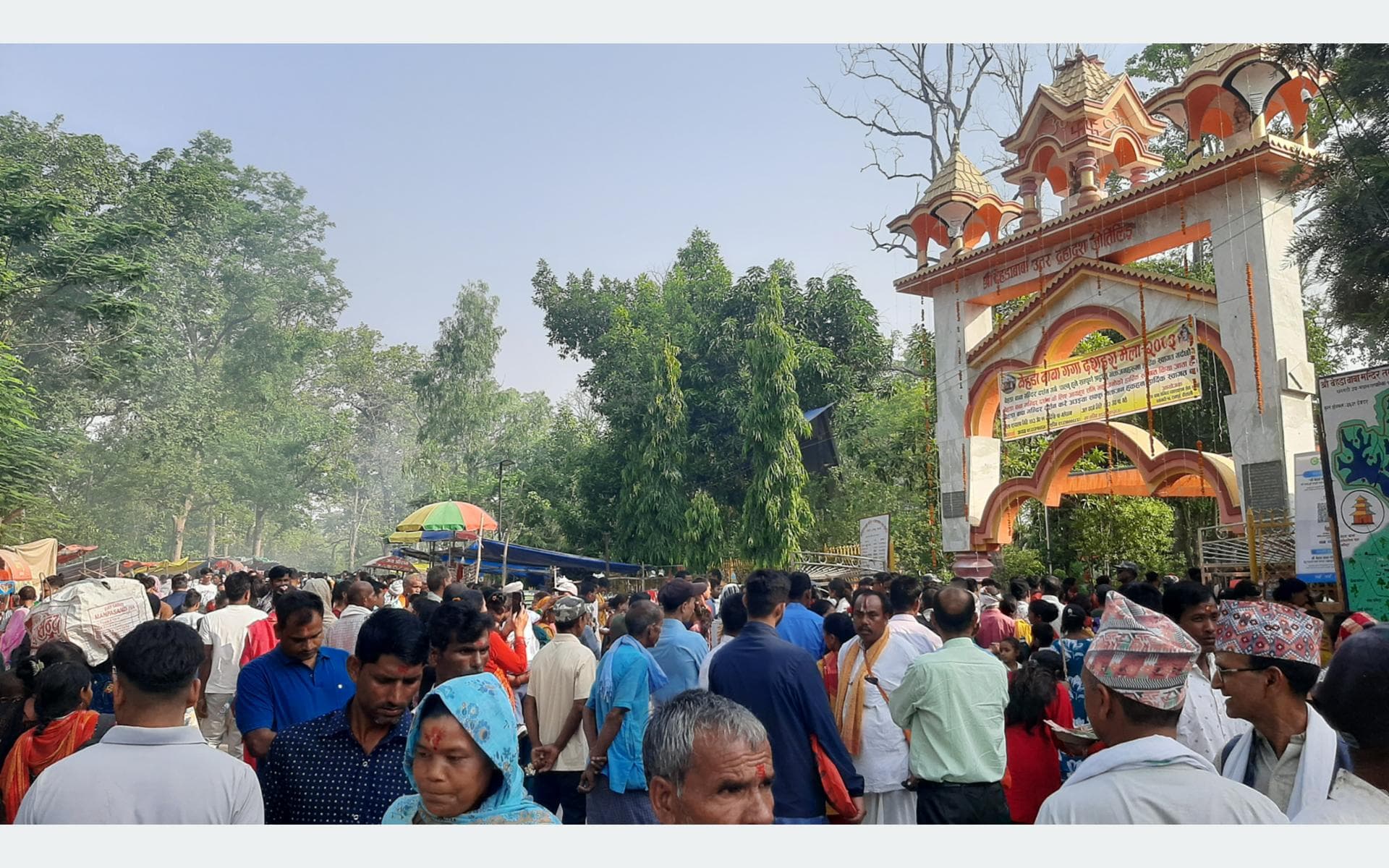 Ganga Dussehra fair begins at religious site Behadababa