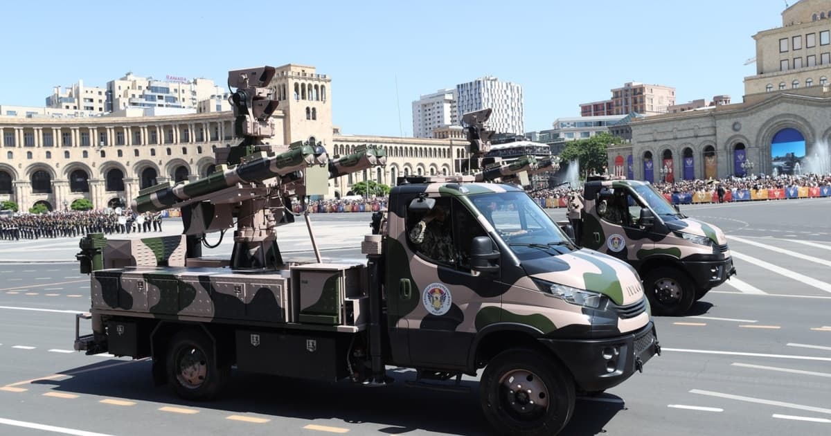 Armenian Military Parade Appears To Include Iranian Air Defense System
