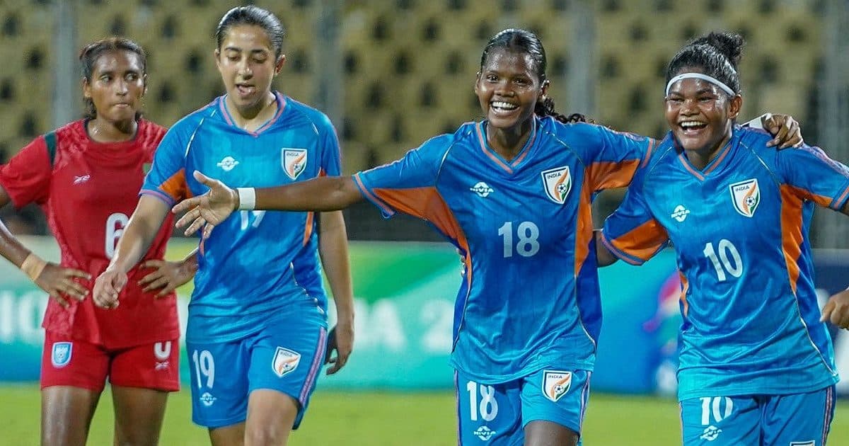 India Dominate Bangladesh In SAFF Women's Championship