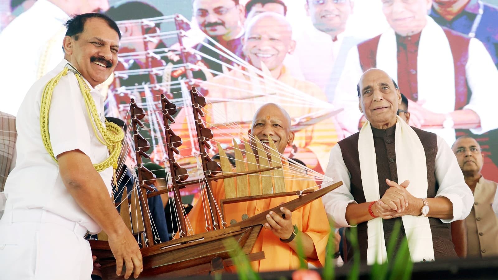 Our naval might confined Pakistan to its ports : Rajnath Singh