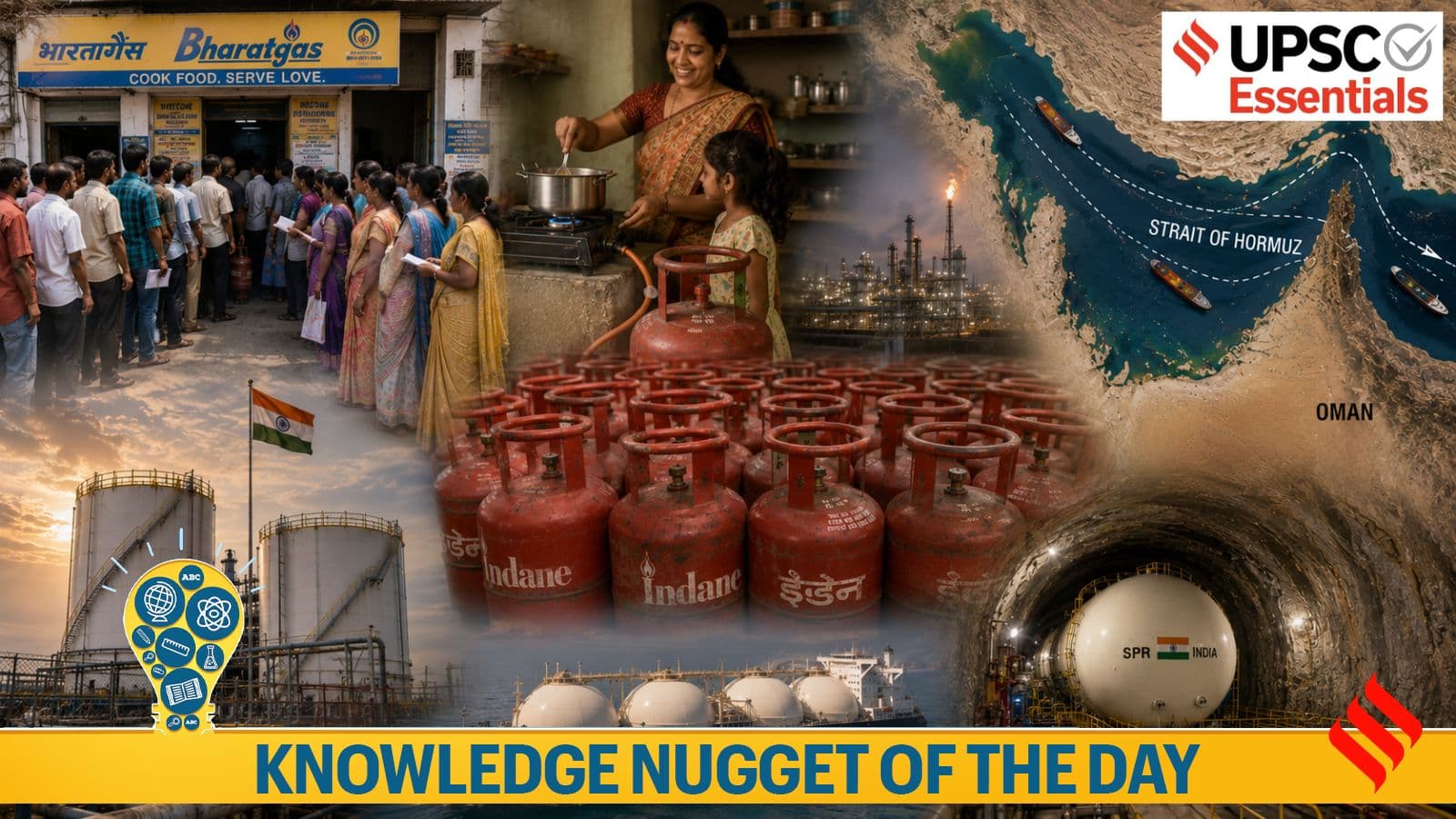Knowledge Nugget | India’s LPG Crisis: Why strategic reserves are critical after strait of hormuz disruptions