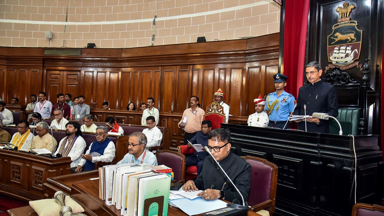 Border security , women safety : Governor outlines BJP government roadmap on Assembly session day 1 | Kolkata News