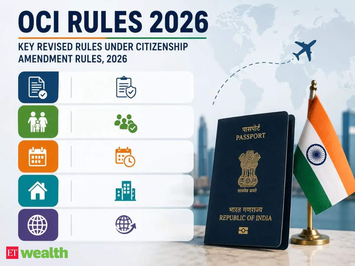 OCI rules 2026: List of key revised rules under Citizenship Amendment Rules, 2026