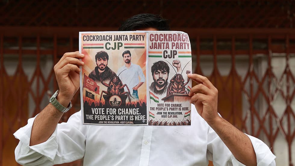 How India’s ‘Cockroach Party’ went from viral meme to Western media darling