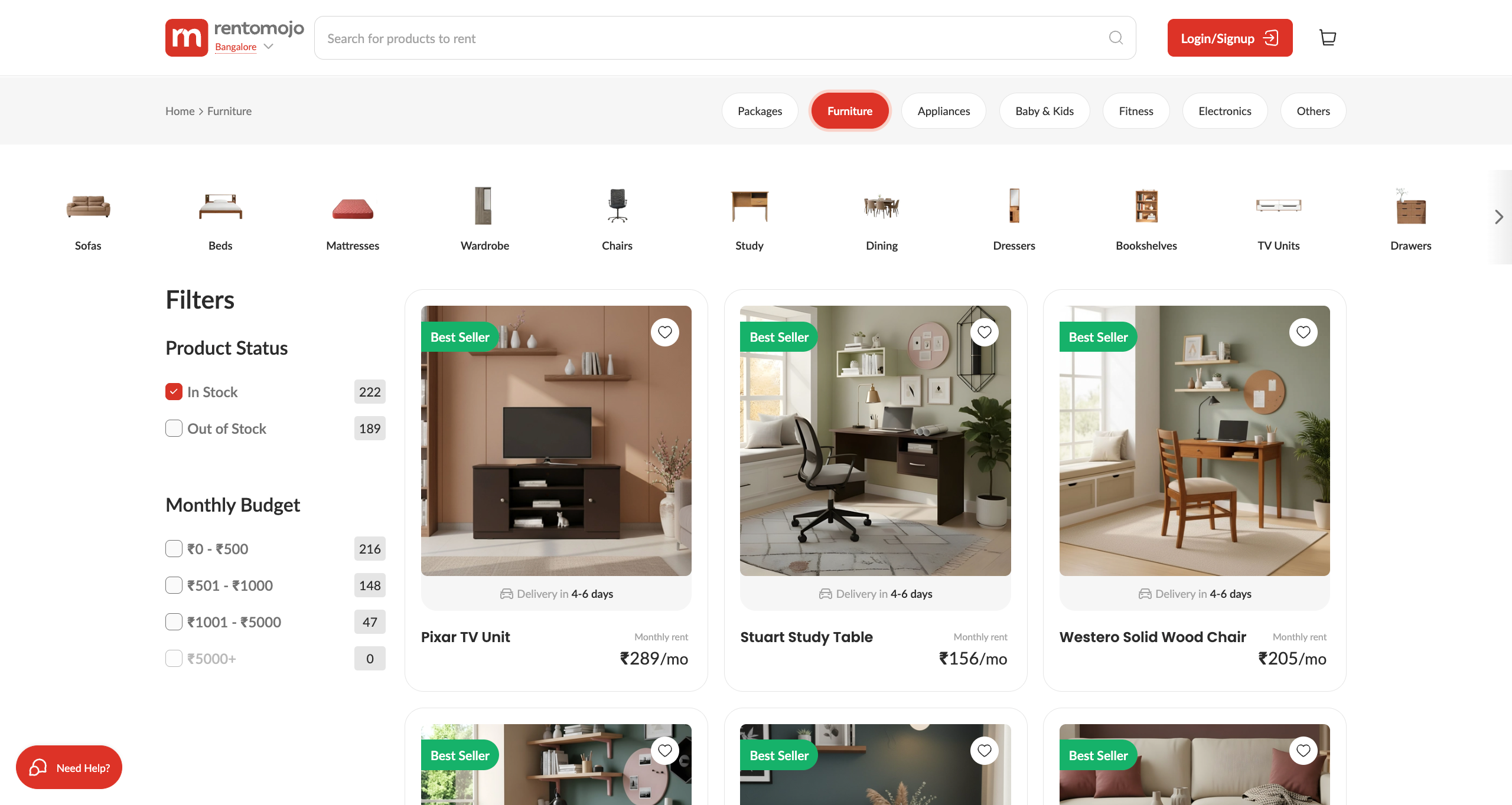 Bangalore Sees Rising Demand for Dining Table, Study Table and Wardrobe Rentals in 2026 as ₹55,000 Setup Costs Push BLR Tenants Toward ₹999/Month Rental Plans From Rentomojo