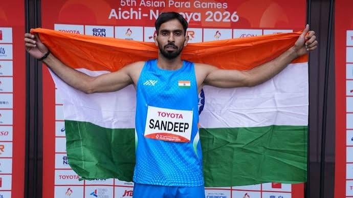 Two world records carry India past 100 medals at Asian Para Games