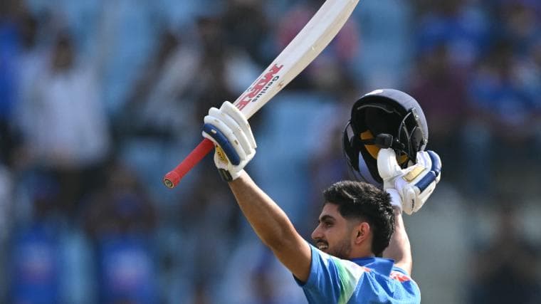 Which Indian captains have scored 150 or more runs in an ODI innings? Shubman Gill joins exclusive club