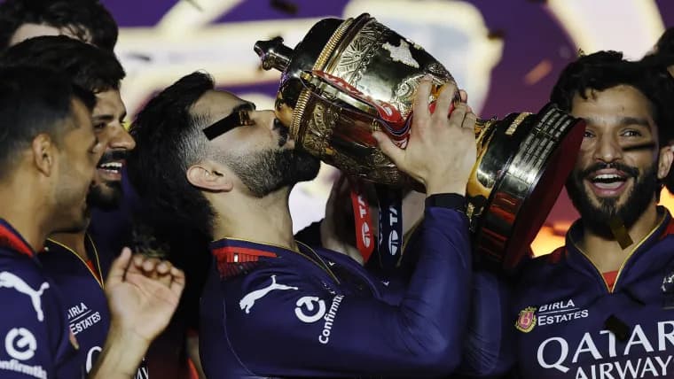 Virat Kohli trophy cabinet - Every major trophy that RCB and India legend won listed