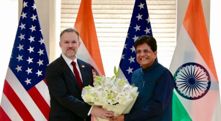 US Pushes For Reciprocal Trade Pact As Greer , Goyal Advance Interim Deal Talks