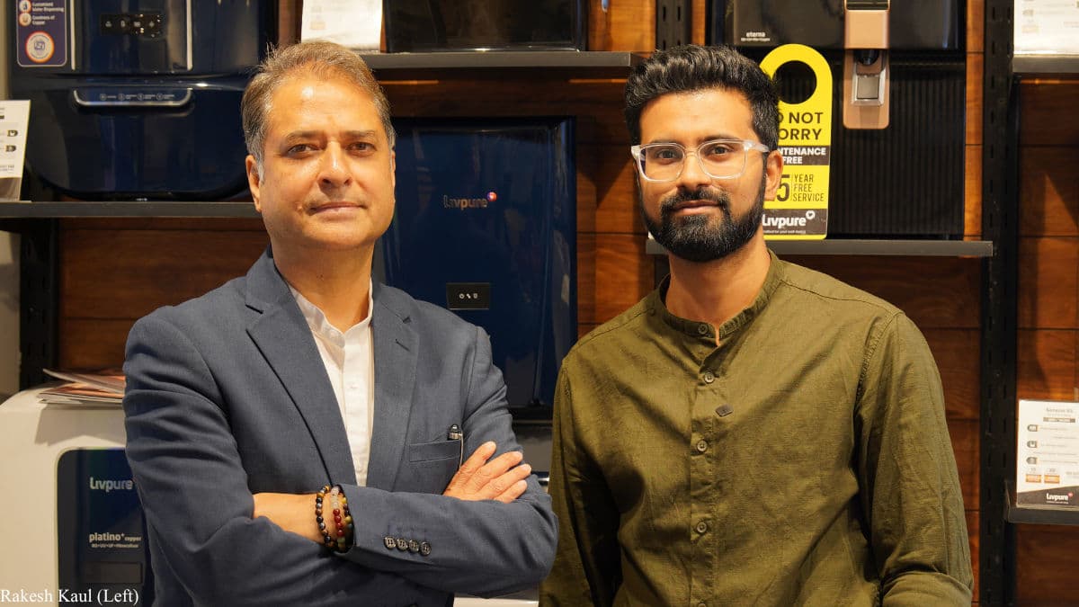 Livpure water purifiers recover up to 70 % of water , helping save this precious resource : Rakesh Kaul , MD and CEO