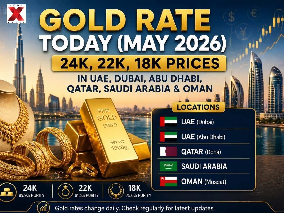 Gold Rate Today , May 31 : Is Gold Cheaper In Dubai Than India ? Check Latest Prices Across UAE , Saudi Arabia , Qatar , Oman And More