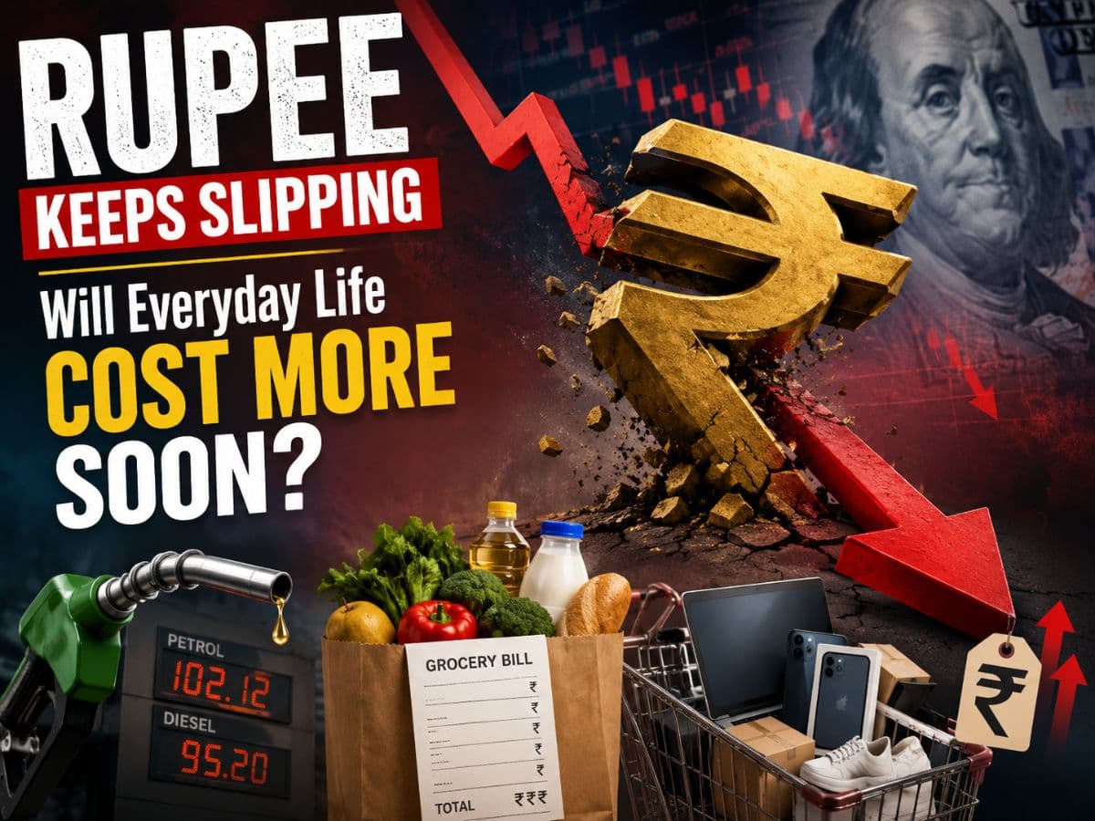 Rupee Continues To Fall: Will Daily Life Become More Expensive? Impact On Indian Economy Explained
