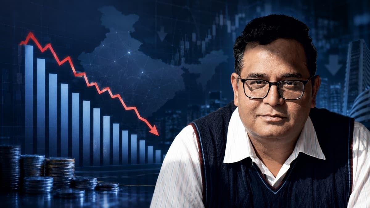 Private investment almost half of peak : Paytm Vijay Shekhar Sharma shares a graph and a GDP question