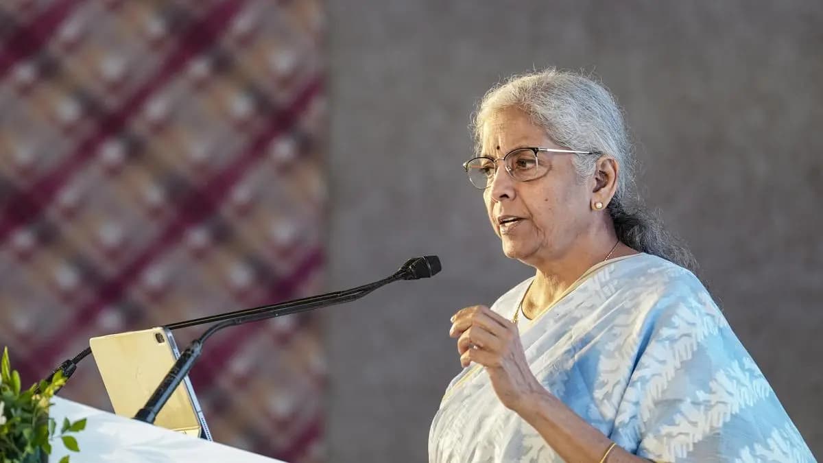 SIDBI must evolve from lender to 'market maker' and 'risk-sharing' partner: FM Sitharaman
