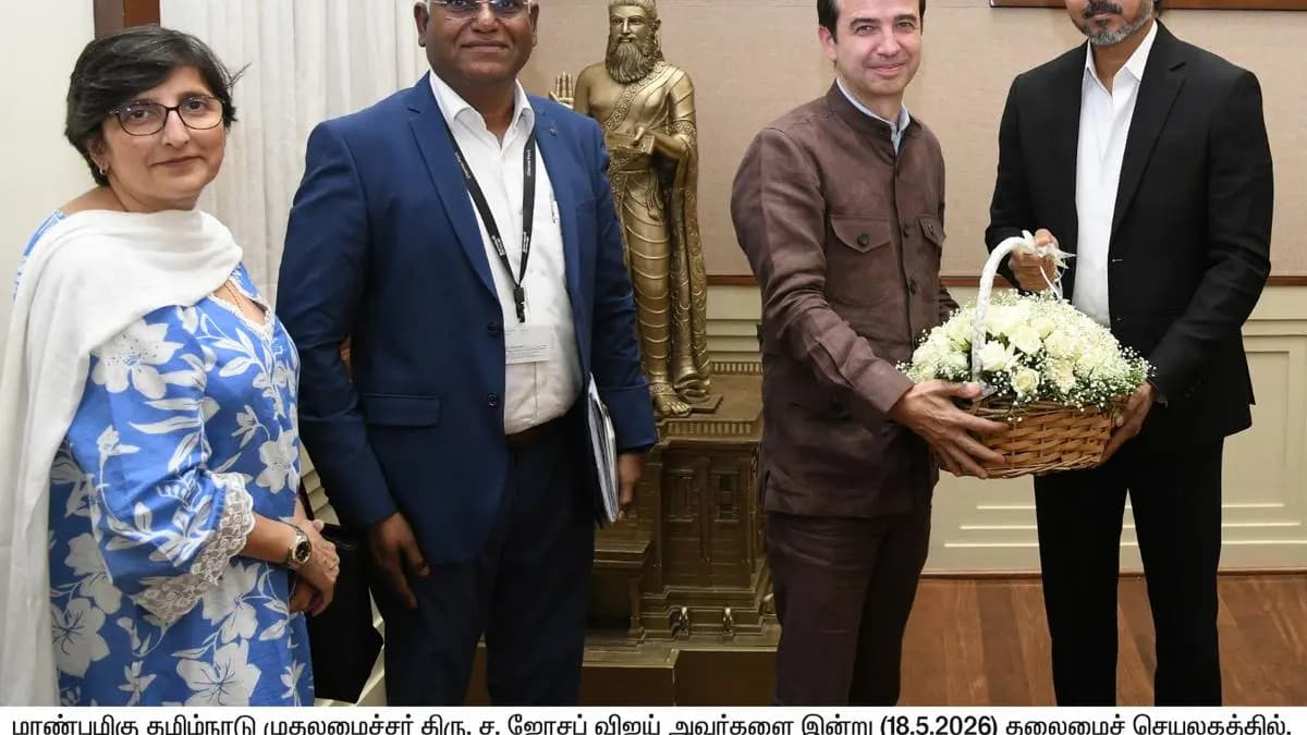 TN industry executives meet CM Joseph Vijay; discuss policy and investment plans