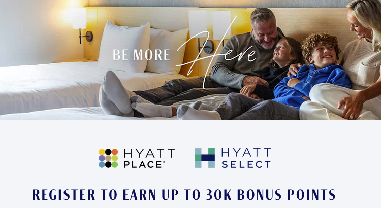 World of Hyatt: Earn 3x points at Hyatt Place and Hyatt Select hotels in the Americas (June 17 Bonus Offer Highlight)