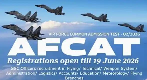 Indian Air Force AFCAT 02/2026 Officer Recruitment