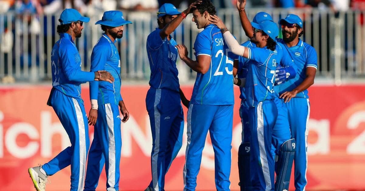 Asiad 2026: India edge past Pakistan to defend gold medal in men's cricket