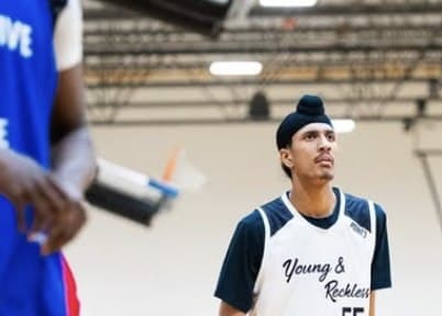 (VIDEO) 7-Foot-4 Indian Basketball Prospect Next Wemby Jagmeet Singh Goes Viral After Impressive Camp Video