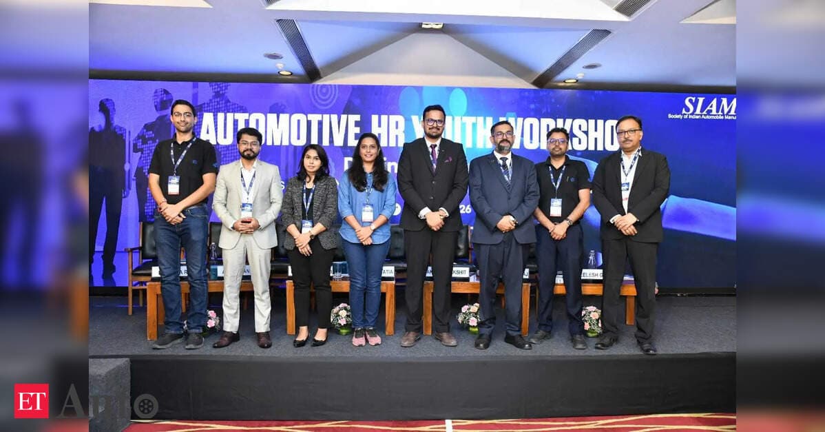 Empowering the Next Generation : SIAM Automotive HR Youth Workshop 2026 Envisions Future Workforce , ETAuto