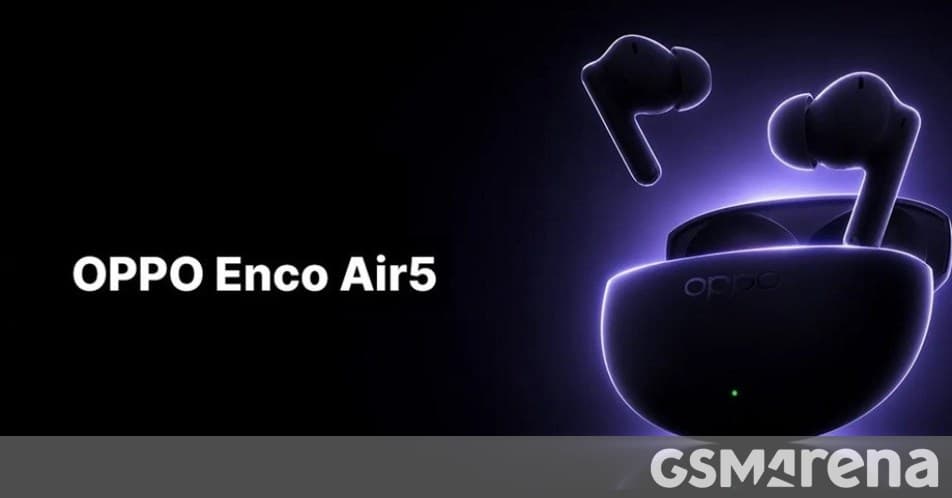 Oppo Enco Air5 TWS earphones teased ahead of launch