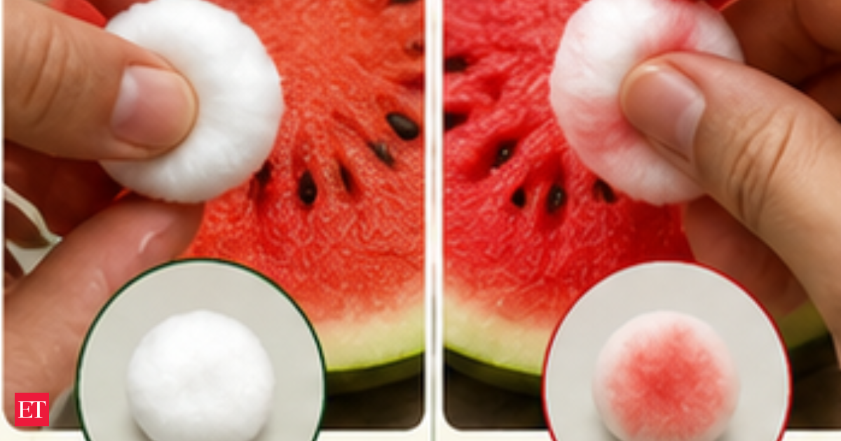 Is your watermelon safe to eat? This simple cotton ball test can reveal hidden chemical adulteration at home