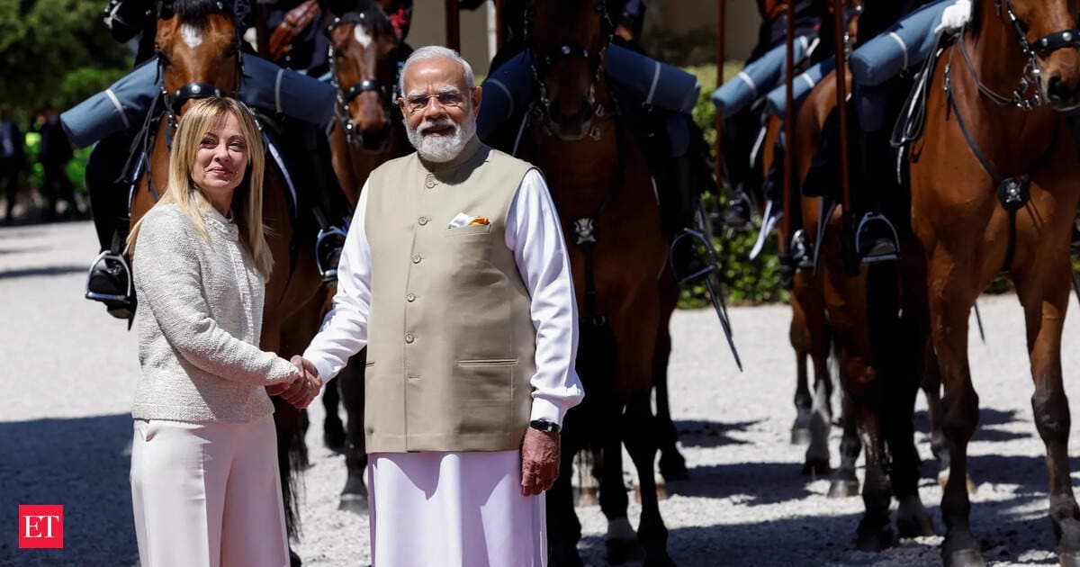 PM Modi holds talks with Italian counterpart Giorgia Meloni