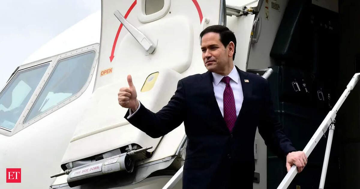 US Secretary of State Marco Rubio en route to India for high-profile diplomatic visit