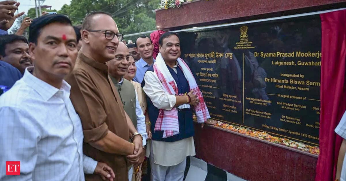 Himanta Biswa Sarma inaugurates Rs 376 cr flyover in Guwahati
