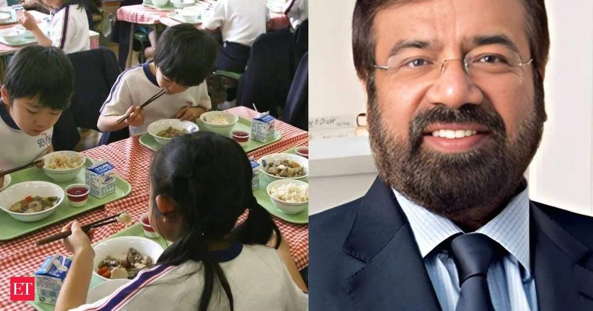 Harsh Goenka is super impressed with Japanese school lunches that even Americans admire. Watch viral video