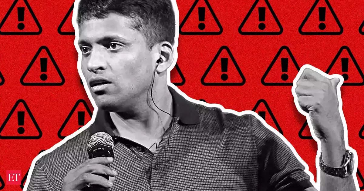 From billionaire to jail: Why Byju Raveendran is facing prison and how $22B startup with SRK & Messi as ambassadors crashed