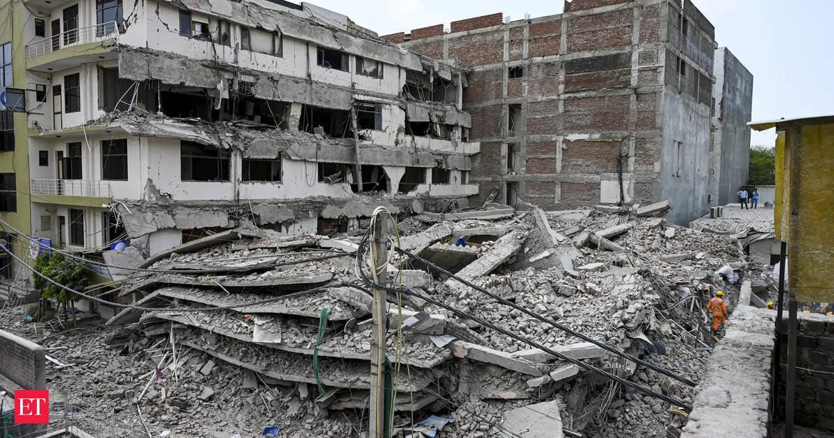 Books, dreams and debris: Saket building collapse rattles aspirants, disrupts months of preparation