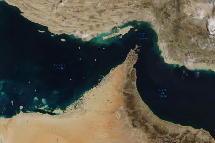 Iran threatens to block oil shipments through Strait of Hormuz if attacked