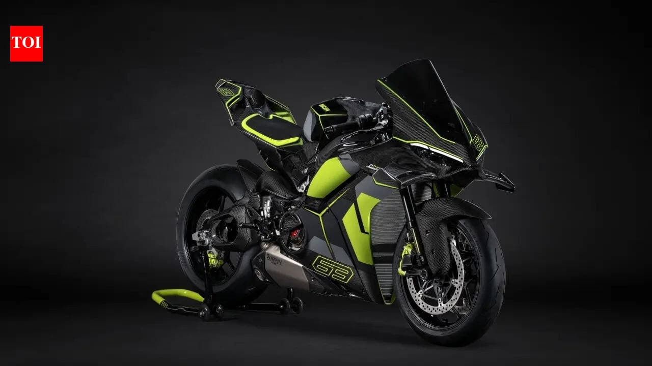 Rs 1 Crore motorcycle! Ducati Panigale V4 Lamborghini launched in India