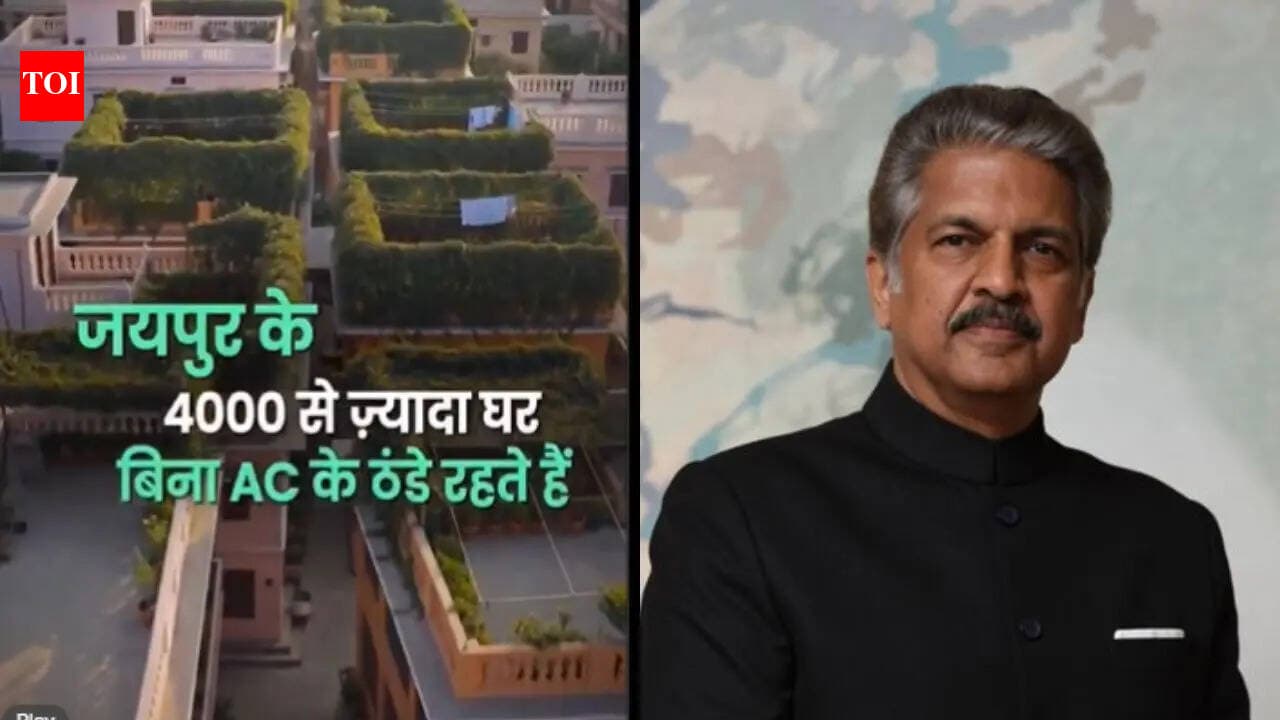 'We'll need this in the years ahead': Anand Mahindra praises Jaipur's unique cooling technique amid 40°C heatwaves