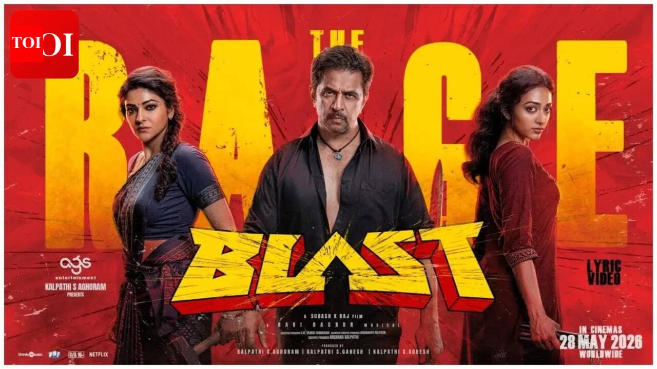 Blast Full Movie Collection : Blast box office collection day 1 : Arjun Sarja action entertainer begins with Rs 1 crore net in India | Tamil Movie News