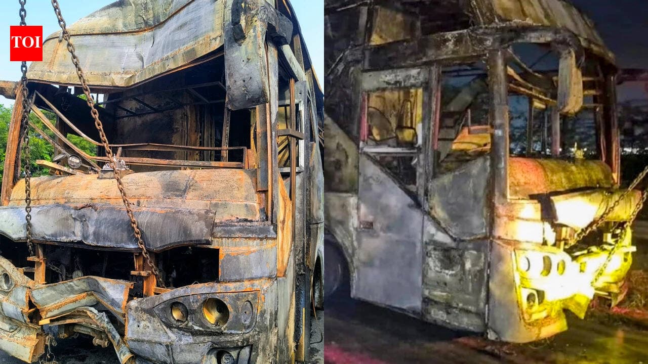 Yamuna Expressway carnage: Bus with MP owner, Bihar registration, Rajasthan fitness papers had 19 challans; 6-state trail emerges