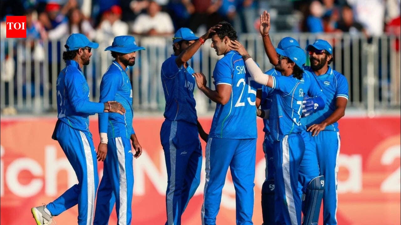 Gold medal! India beat Pakistan by 19 runs, defend Asian Games crown in men's cricket
