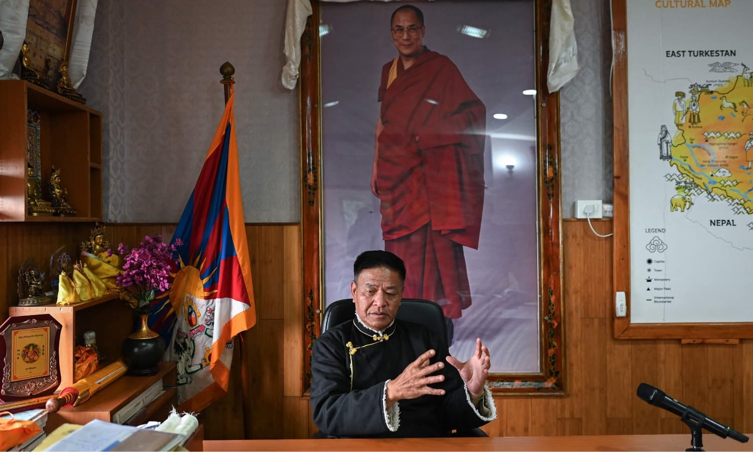 Penpa Tsering Sworn In As Tibet - in - Exile Govt Leader for a Second Term